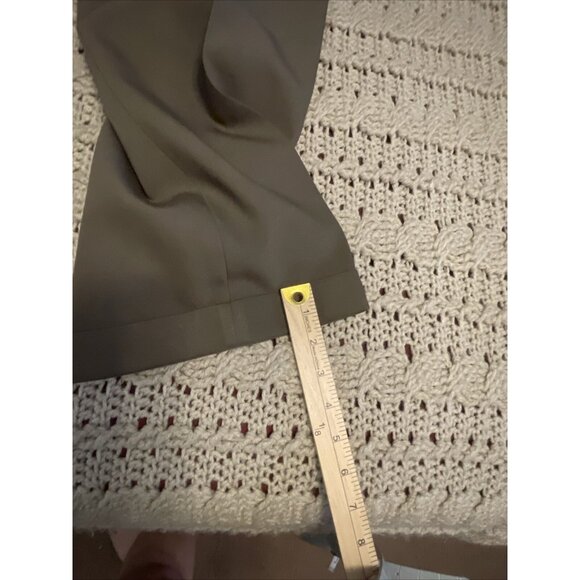NWT J Ferrar Pleated Dress Pants Slacks Trousers Cuffed Men’s Size 36 X 30 Brown - Picture 15 of 16